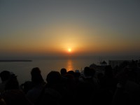 Coucher de soleil à Oia