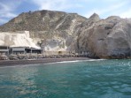 Plage de Black Beach - île de Santorin Photo 6